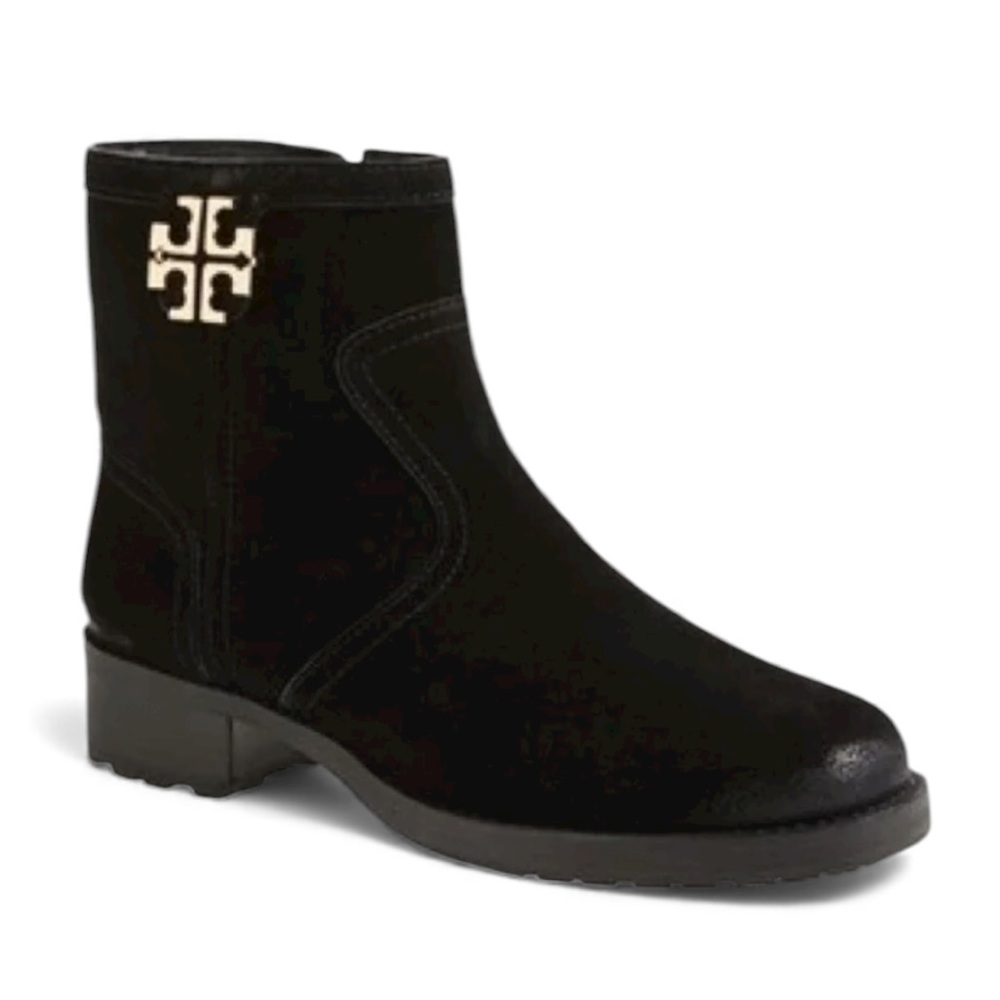 Tory Burch Eloise Flat Suede Bootie